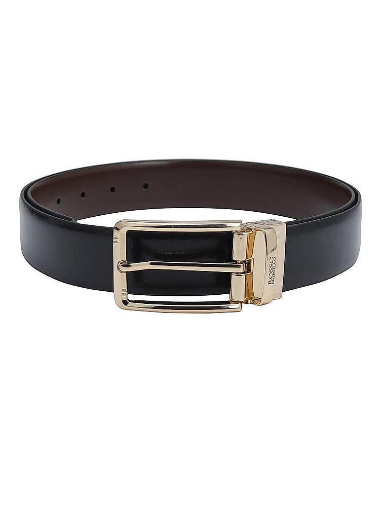 Black and Brown Reversible Men's Belt