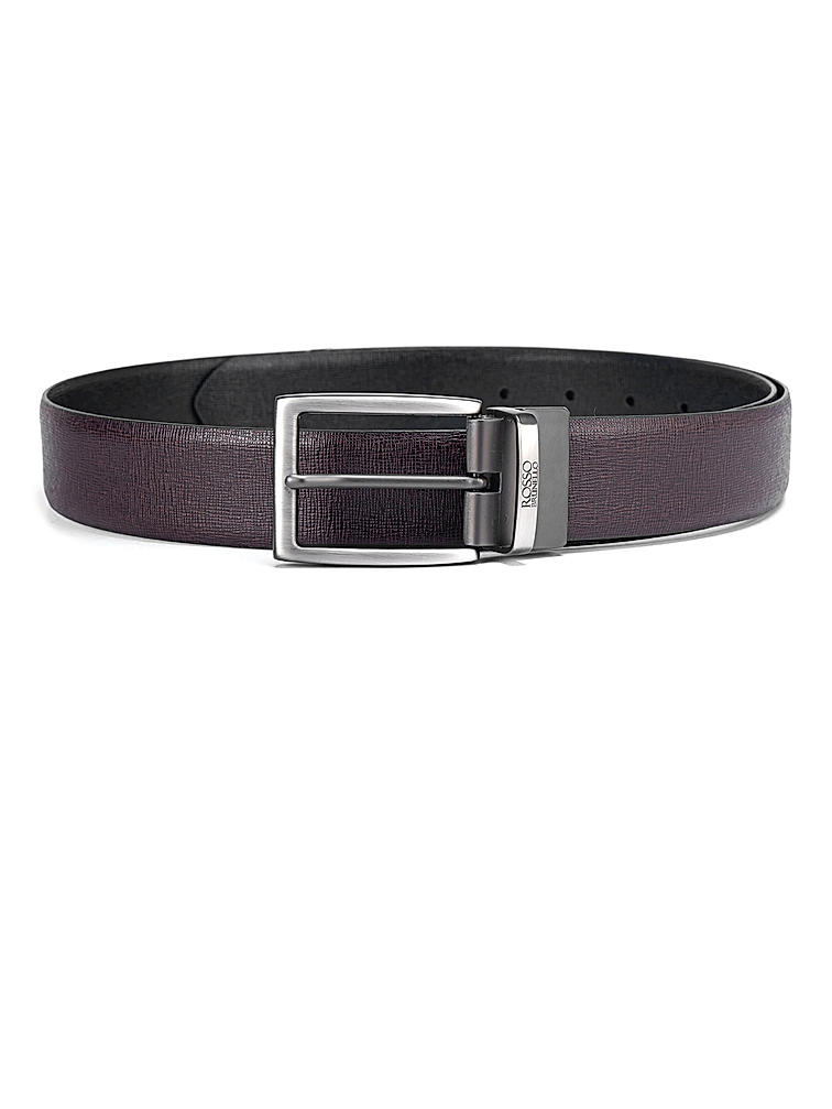 Brown Matrix Reverisble Men's Belt