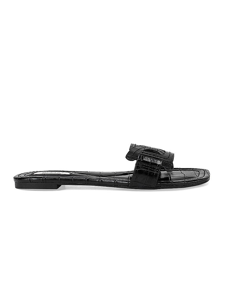 Black Croco Effect Sliders