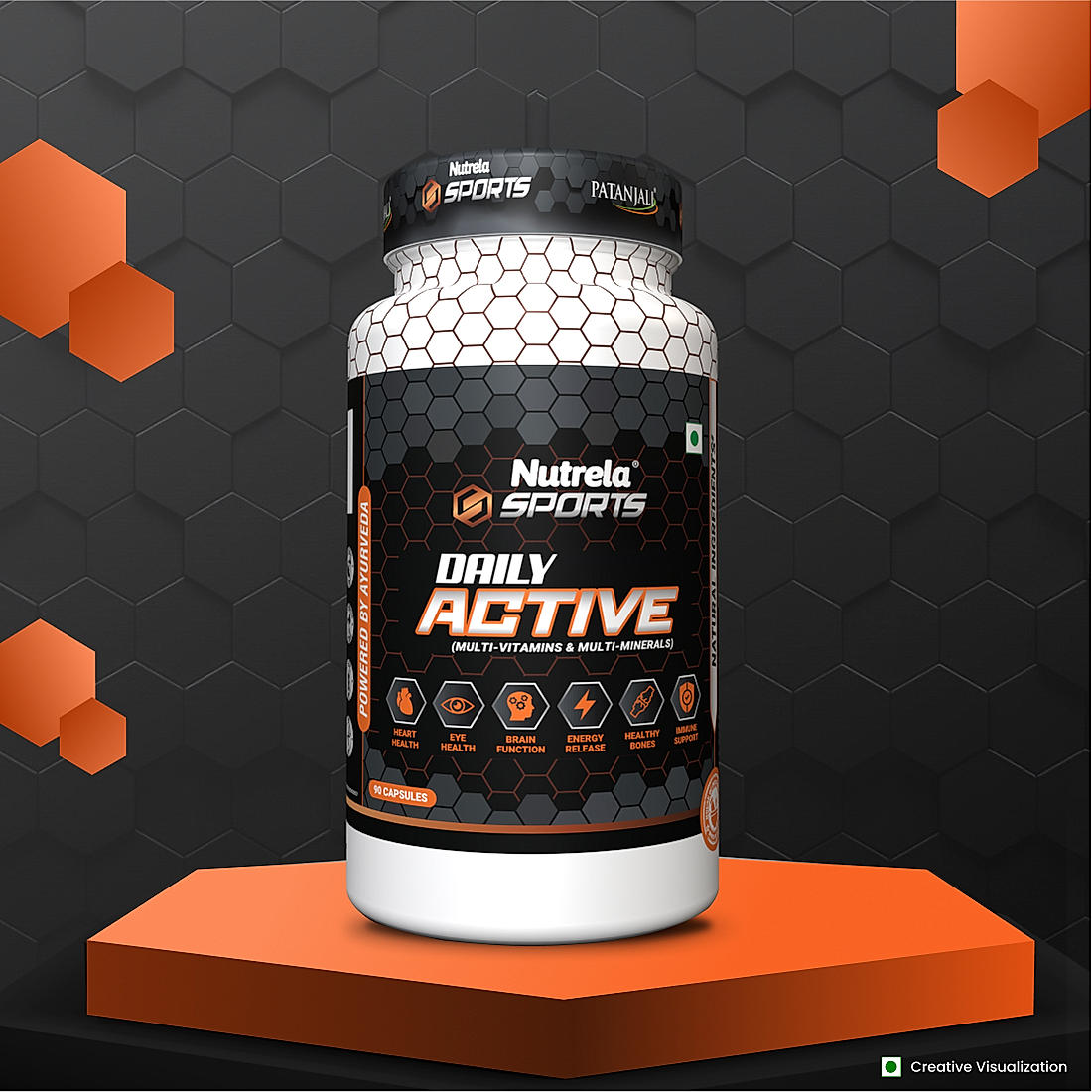 Patanjali Nutrela Sports Daily Active (90 Capsule) | (Exp. June)