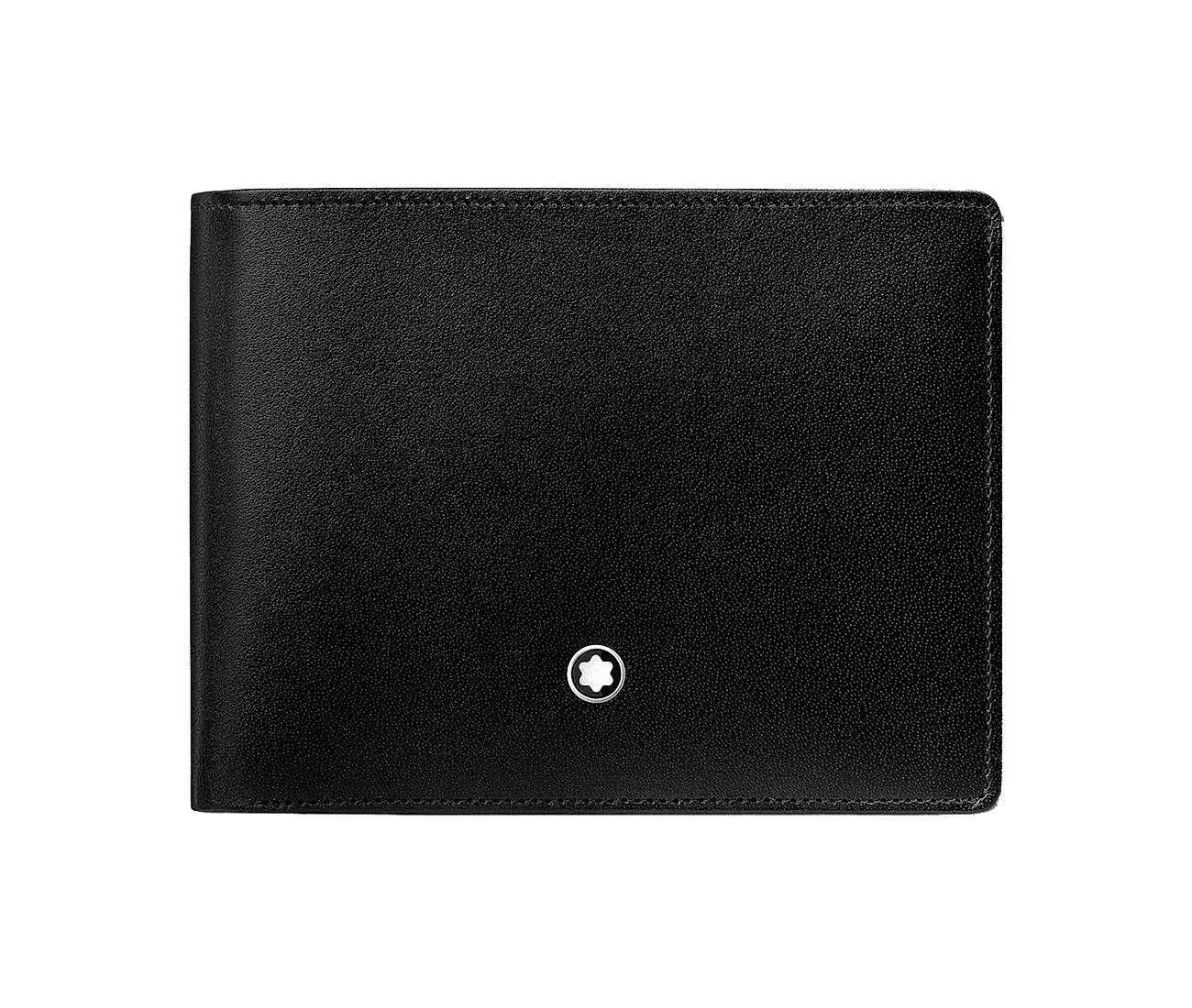 Meisterstuck leather wallet 6cc -Black