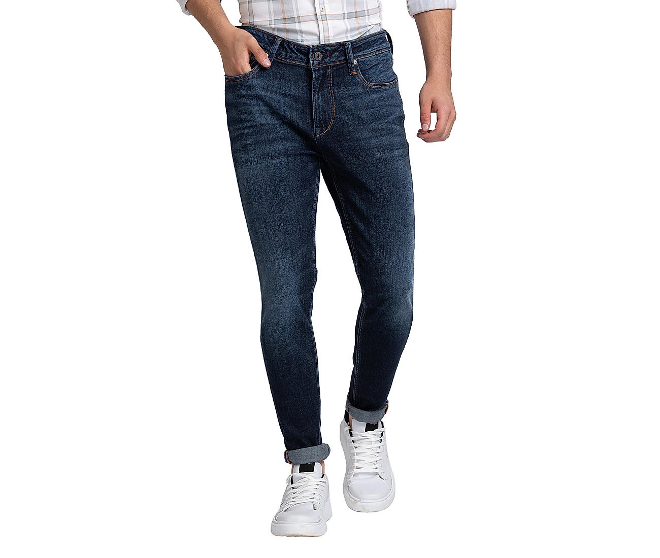 Mens Colored Jeans - Buy Trendy Denim Blue Color Jeans Online – VUDU