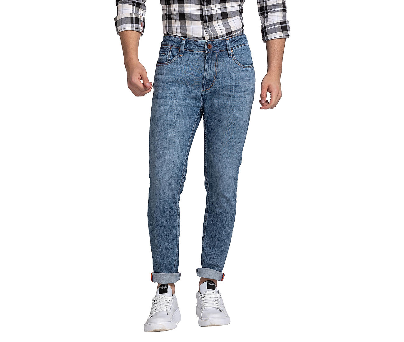 Buy Blue Solid Boot Cut Fit Jeans for Men Online at Killer Jeans