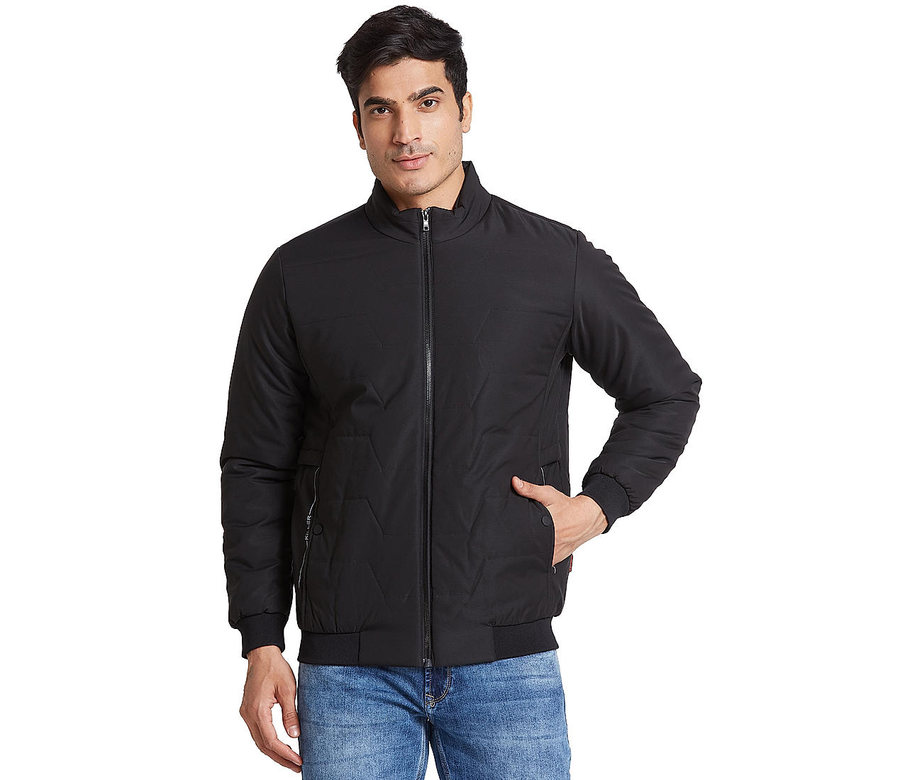 Cottsberry Band Collar Mens Fleece High Neck Jacket, Size: XS-3XL at Rs  550/piece in Bengaluru