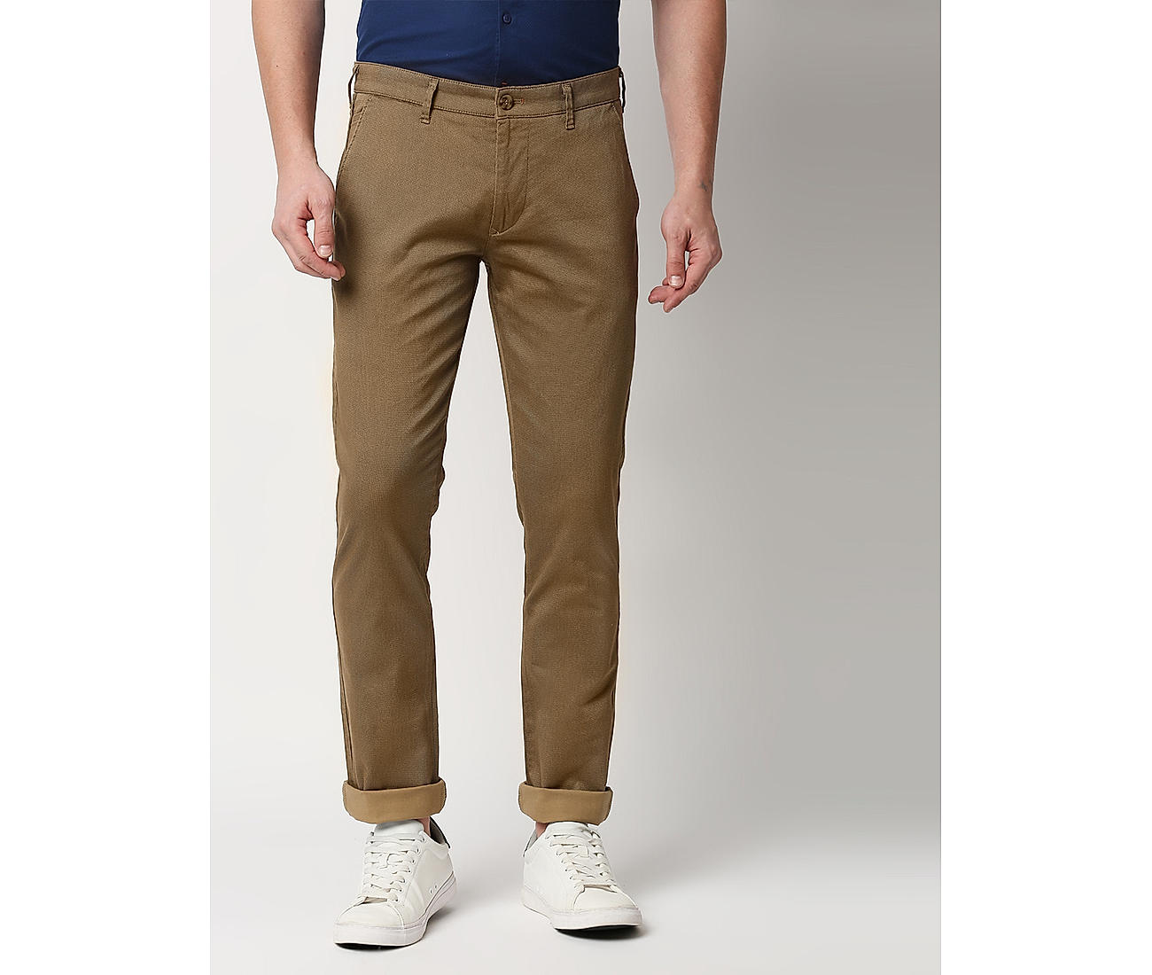 Dark Brown Wool Pin Belt Flare Trousers – PhixClothing.com