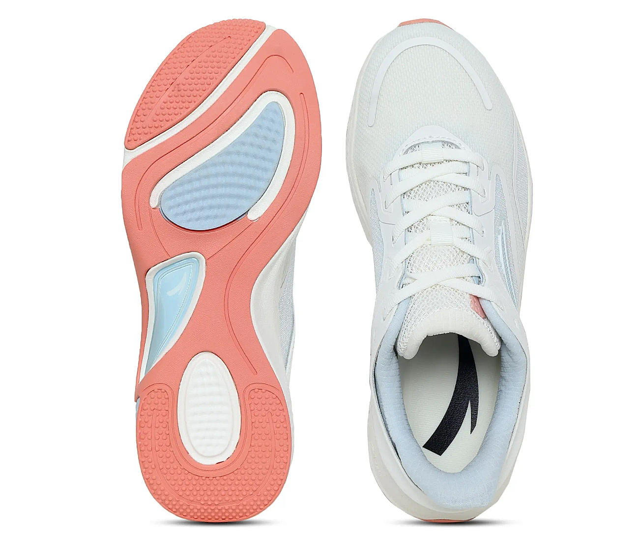 White womens training online shoes