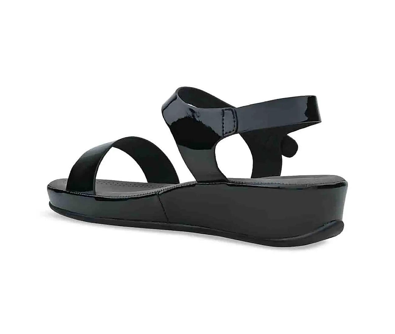 Blue Tyga Womens Ankle Strap Flat Sandals - BT2702 Grey – Walkaroo Footwear