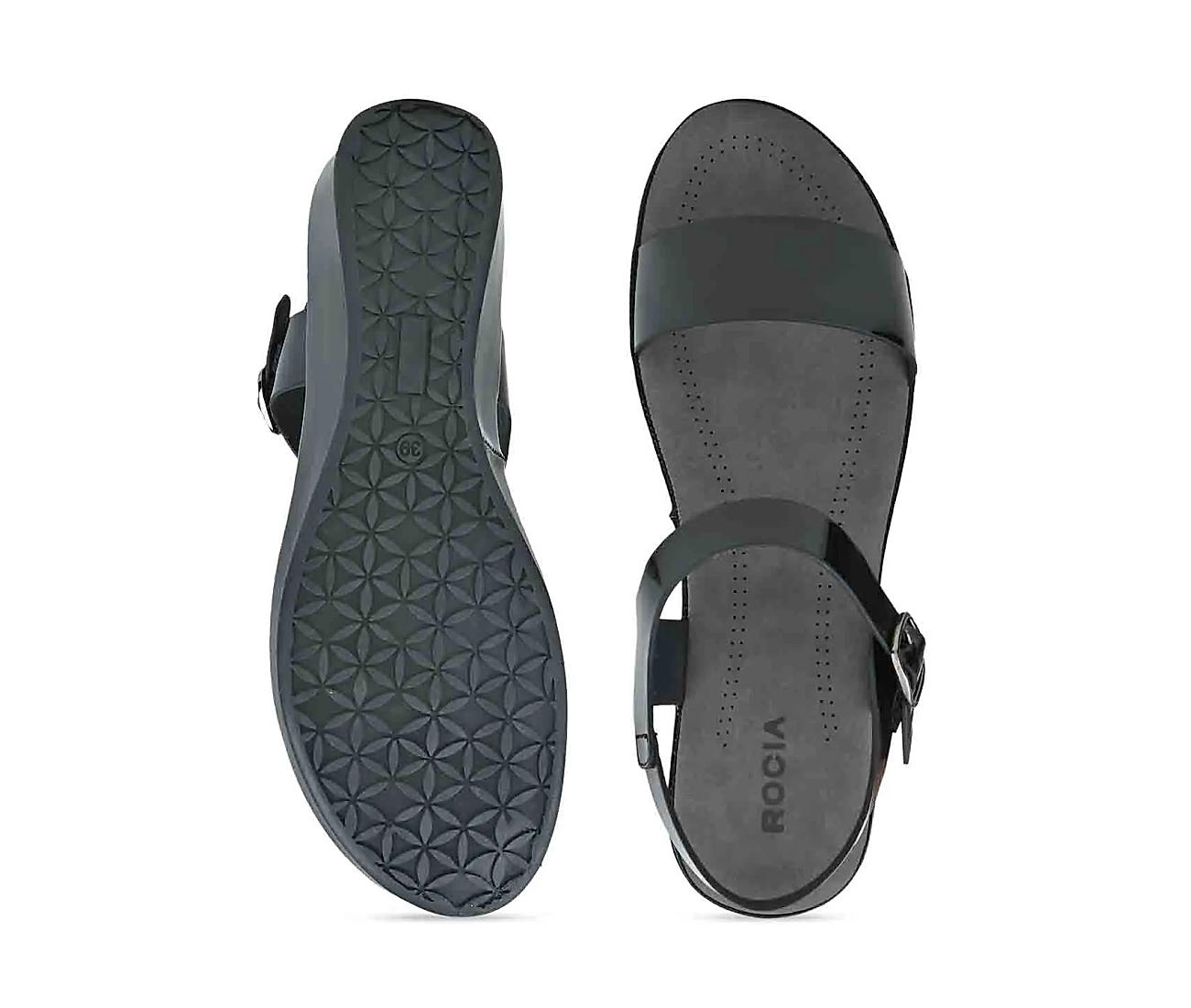 Buy Grey Flat Sandals for Women by CHITKARA Online | Ajio.com