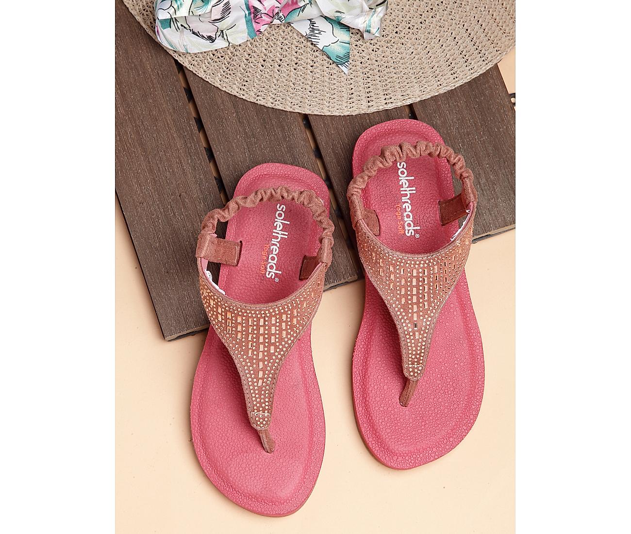 Buy Sole Threads Pink Yoga Sandal Sandals for Women Online at