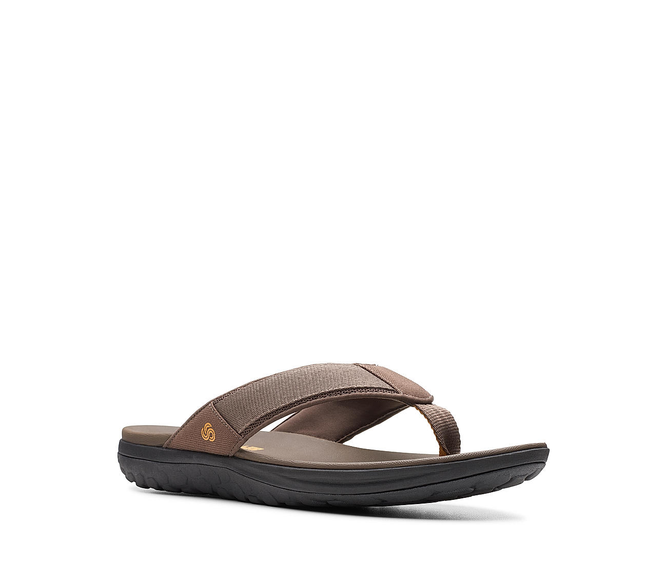 Buy Clarks Step Beat Dune Brown Casual Chappal Shoes for Men Online at ...