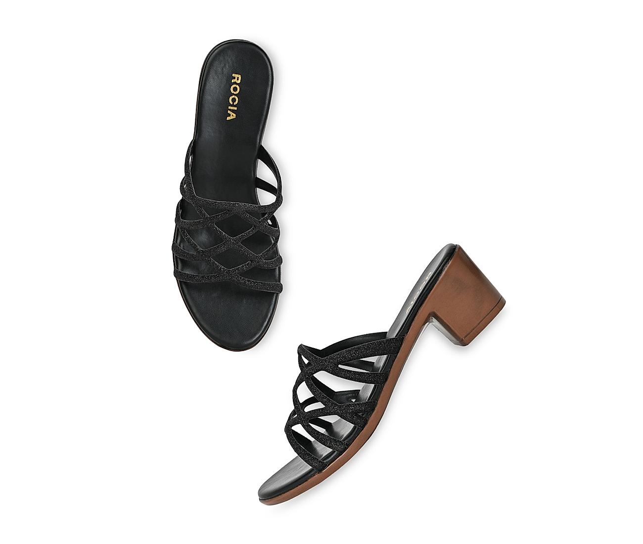 Kipp Strappy Heels - Black – Verali Shoes