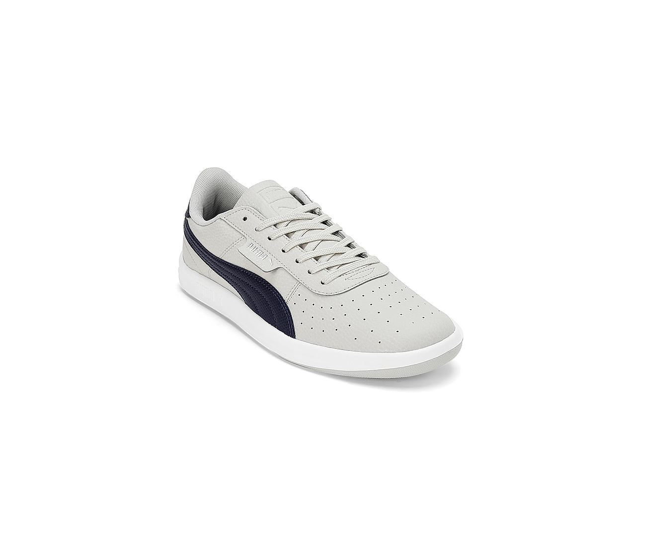 Tommy Hilfiger Men Off-White & Grey Leather Sneakers | ₹5319