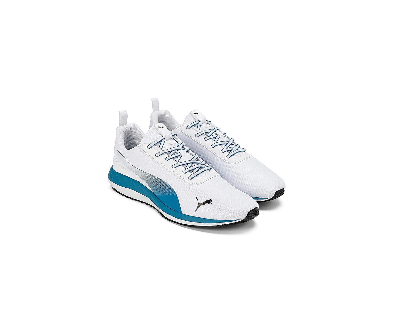 Buy Puma Mens Smooth Walk Black-White Running Shoe - 6UK (37851302) at