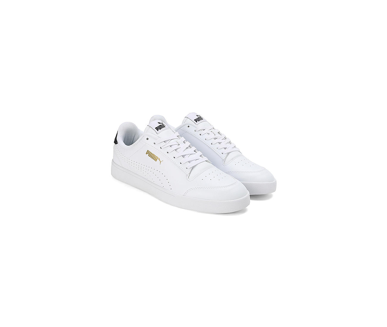 Puma perforated soft shop foam lace-up shoes