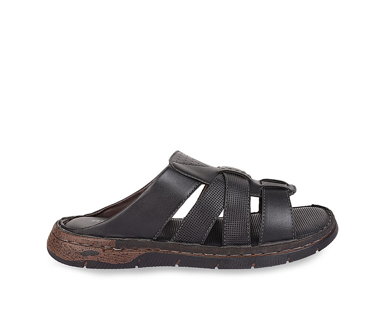 Buy Imperio Black Men Ethnic Leather Sandals for Men Online at Regal Store  8241176
