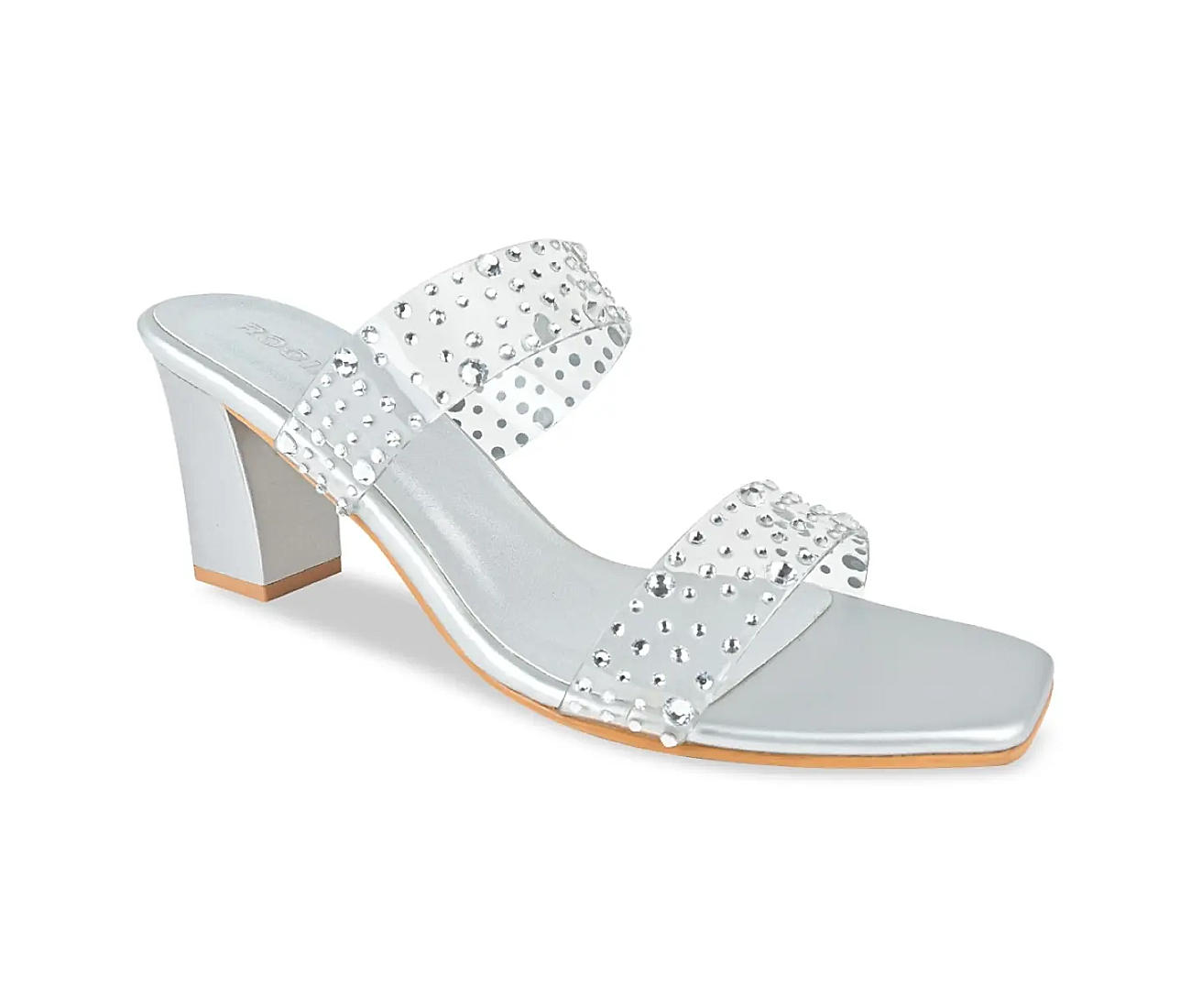 Silver discount diamond sandals