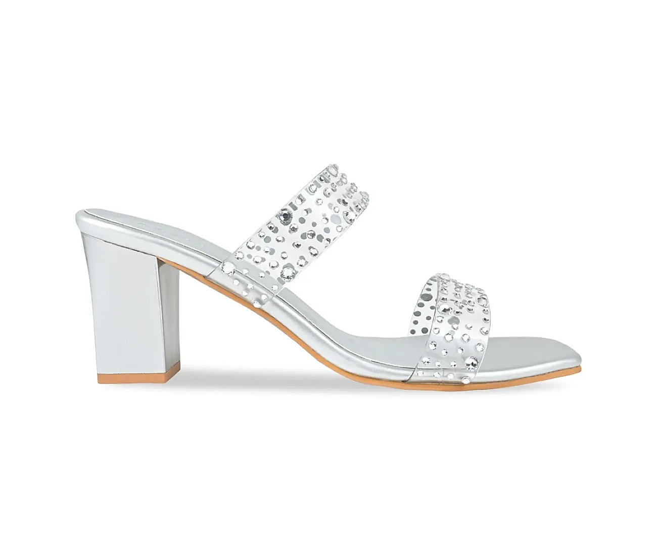 Modern Silver Synthetic Bridal High Heel Sandal, Size: 4 at Rs 1200/pair in  Mumbai