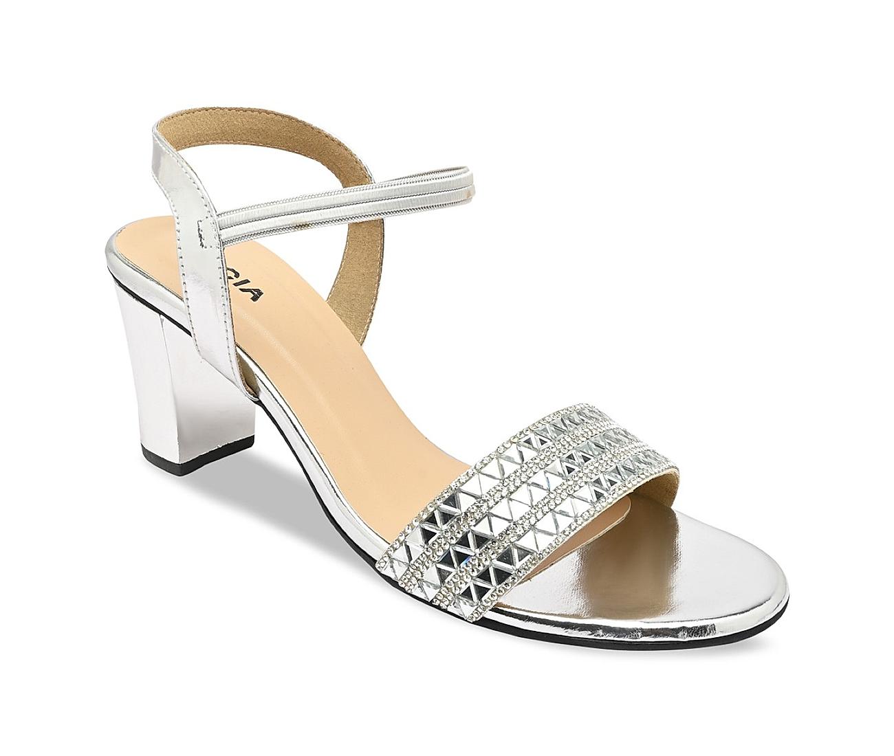 Studded block heel outlet shoes