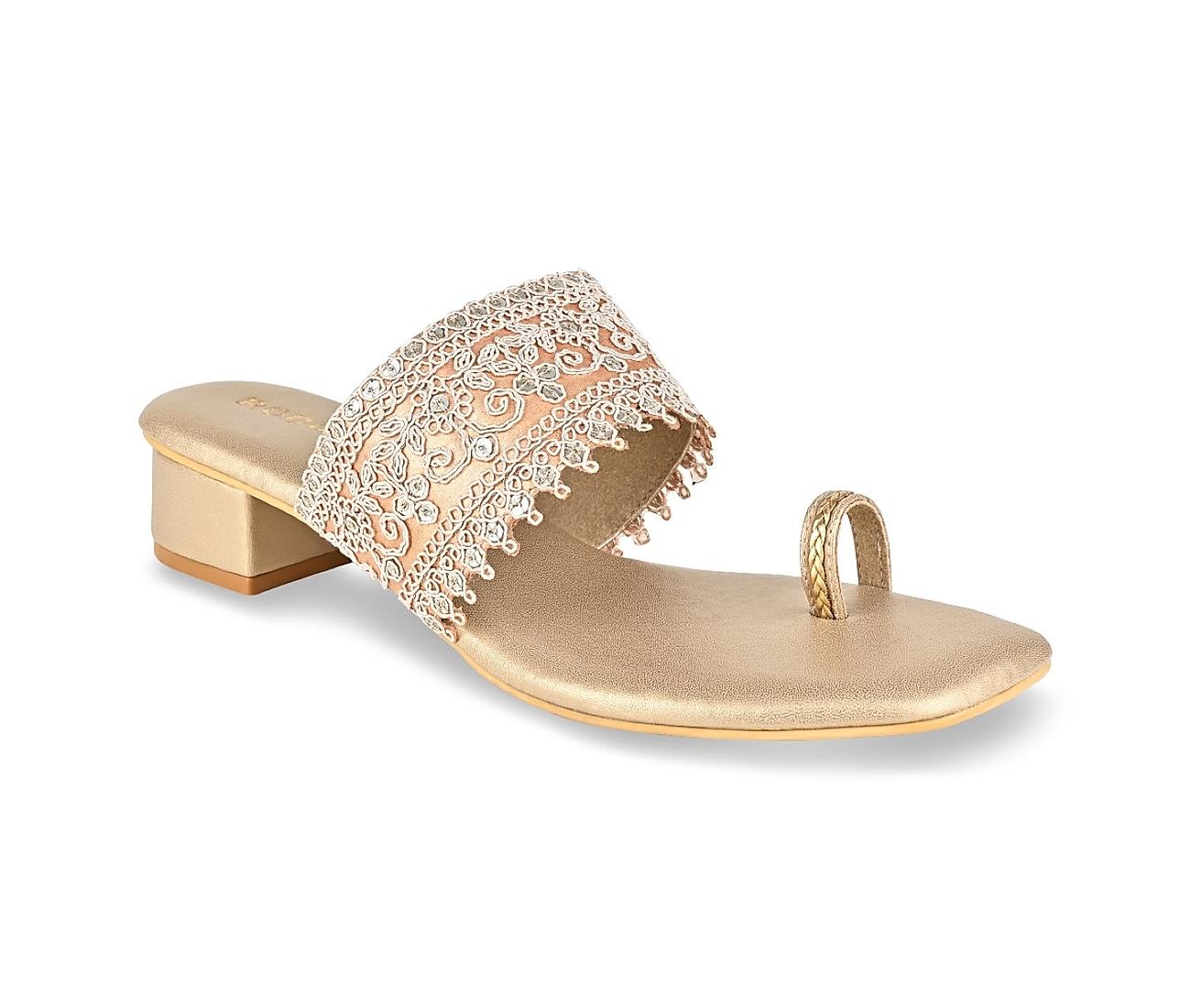 Gold on sale diamond sandals