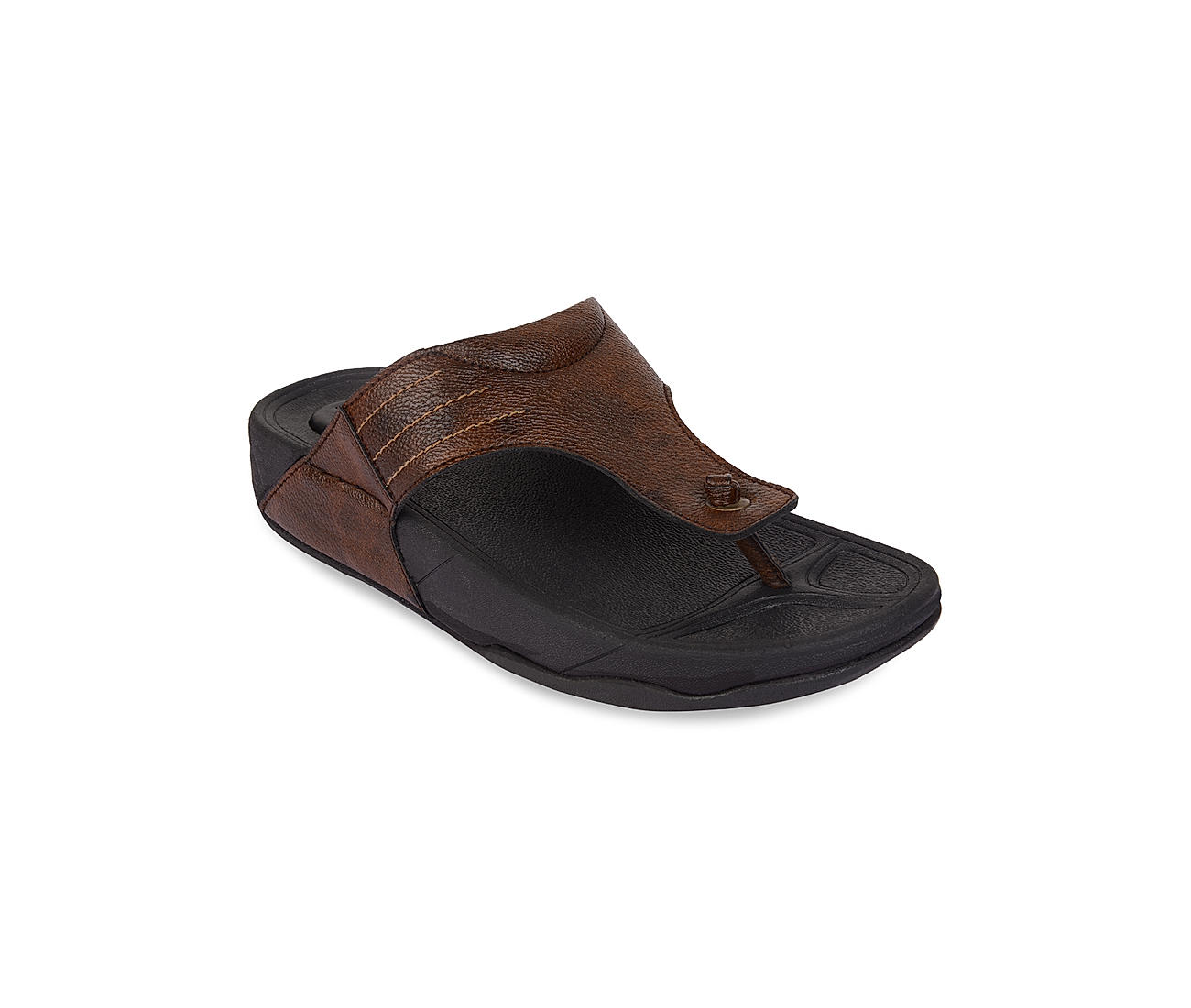 Buy Regal Tan Men Leather Comfort Sandals Shoes Online at Regal Shoes  |8027170