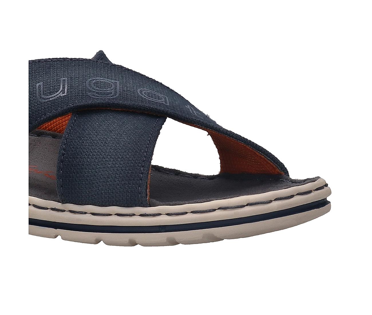 Buy Bugatti Grey Altea Cross Strap Sandals for Men Online at Regal