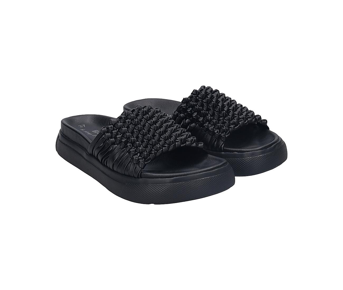 BY FAR CeCe Flatform Sandals in Black | LN-CC®