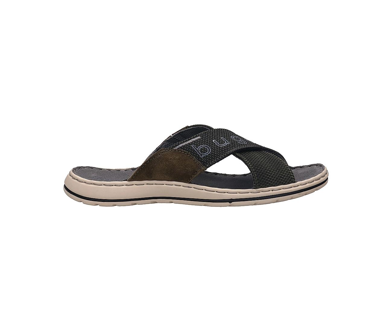 Green cross sandals for men new arrivals