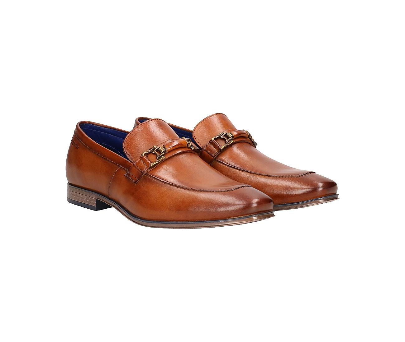 Cognac men's hot sale shoes loafer