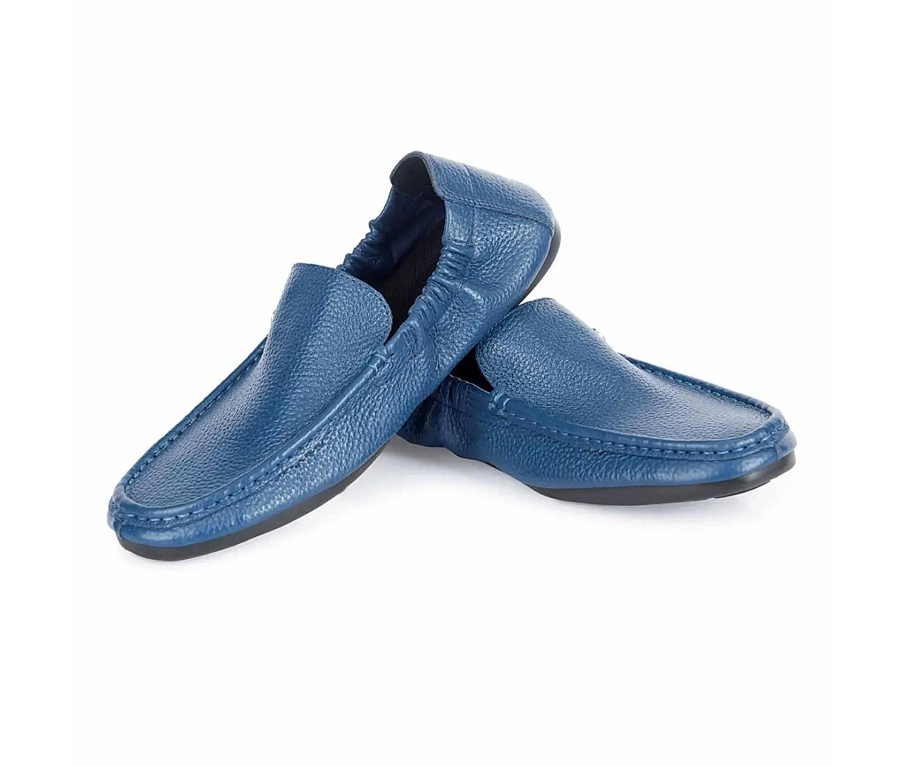 Teal hot sale blue loafers