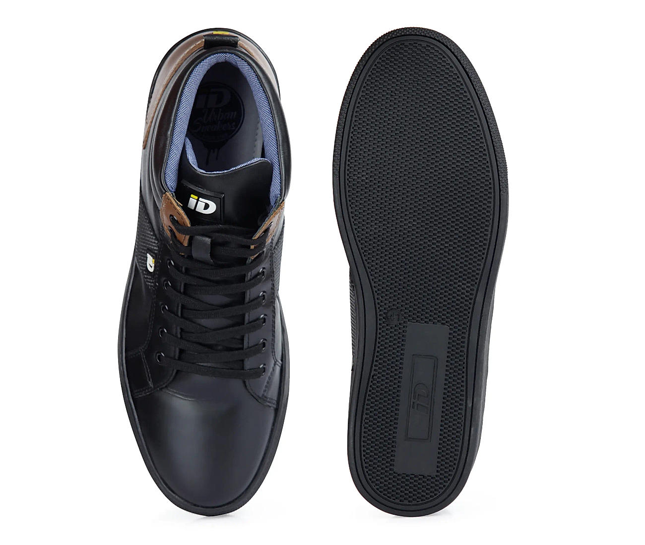 Hugo Boss Black Leather Pu Sneakers – 2Men