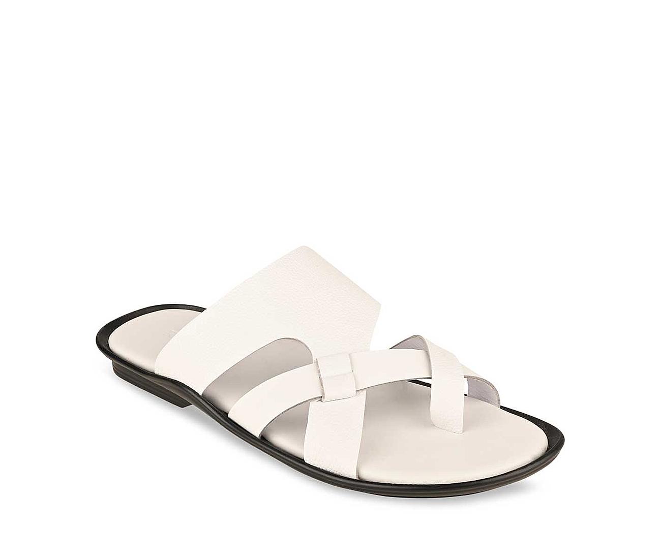 White leather sandals new arrivals