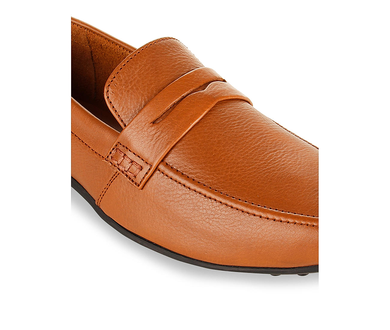 Buy Regal Tan Men formal Leather Slip On Shoes for Men Online at