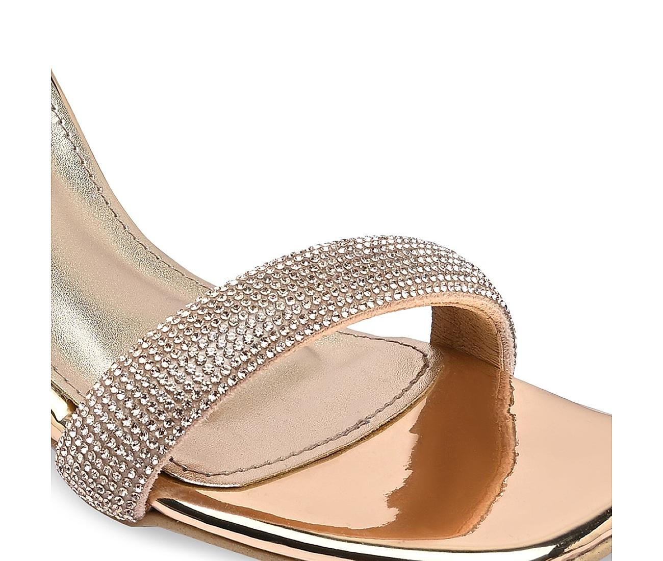 Buy SERIE Diamante Block Heeled Sandals by Betts online - Betts