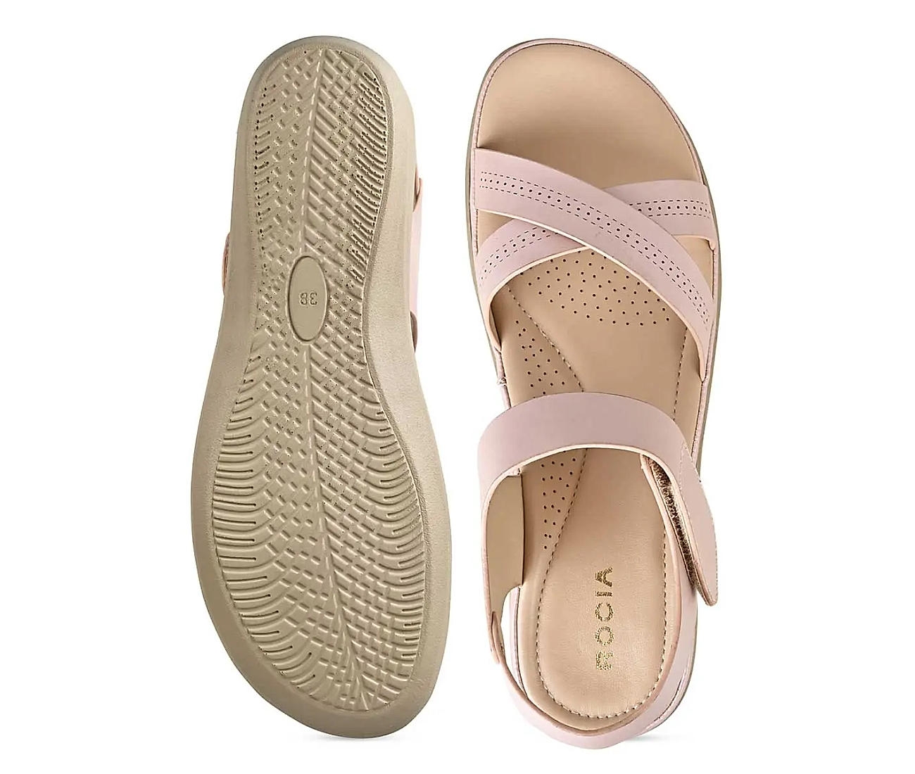Bonito Girls Pink Flat Sandal