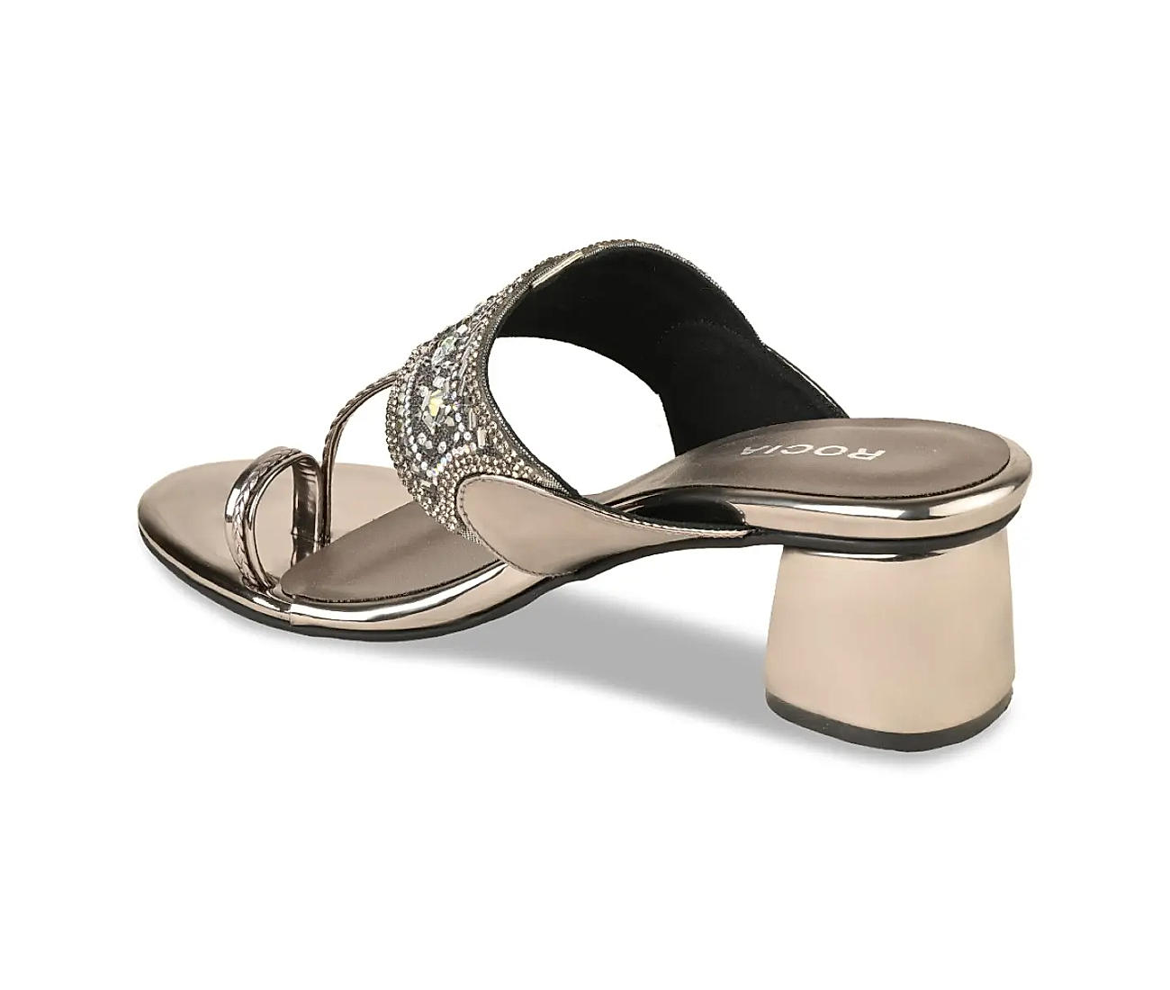 Women Sandals Mid-Heel Block Pumps Shoes Ethnic Style Embroidered Elegant  Summer | eBay