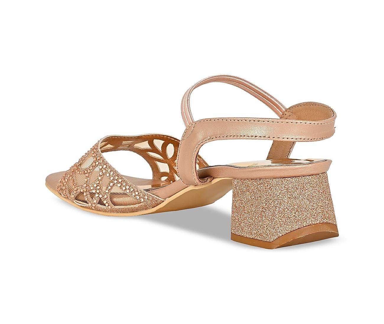 Rose gold diamond store sandals