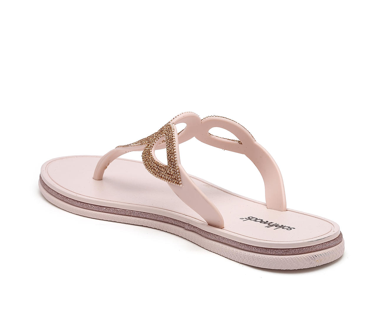 Buy Sole Threads Women's Pink Summer Bling Sandals Online at Regal Shoes