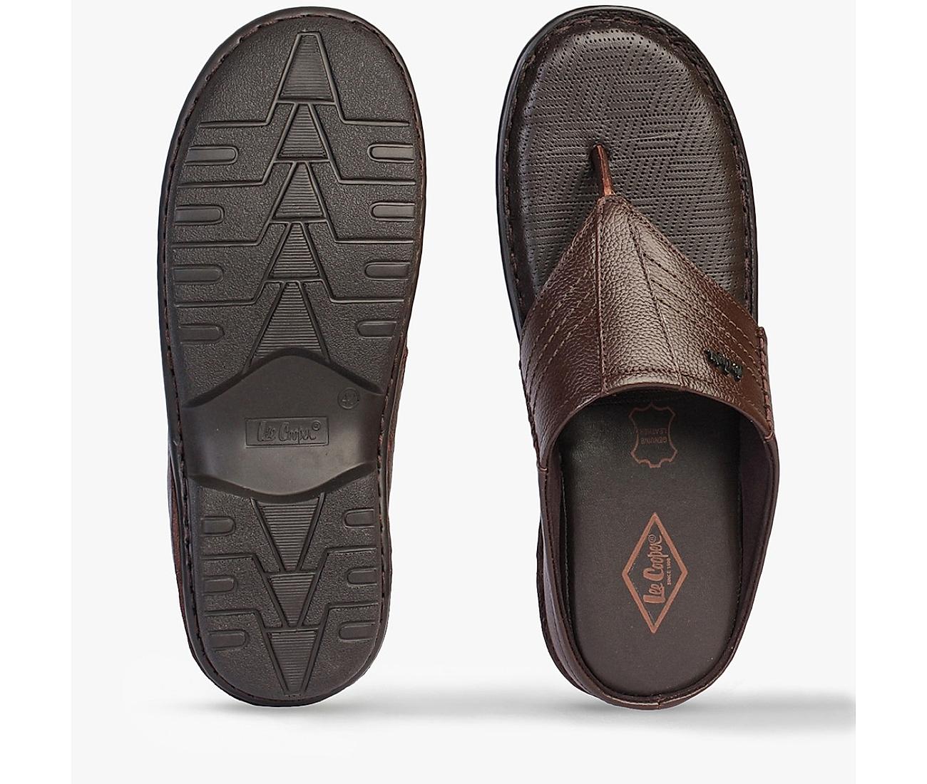 Lee Cooper Men Tan Leather Outdoor Sandals-10 UK (44 EU) (11 US) (LC3117C)  : Amazon.in: Fashion