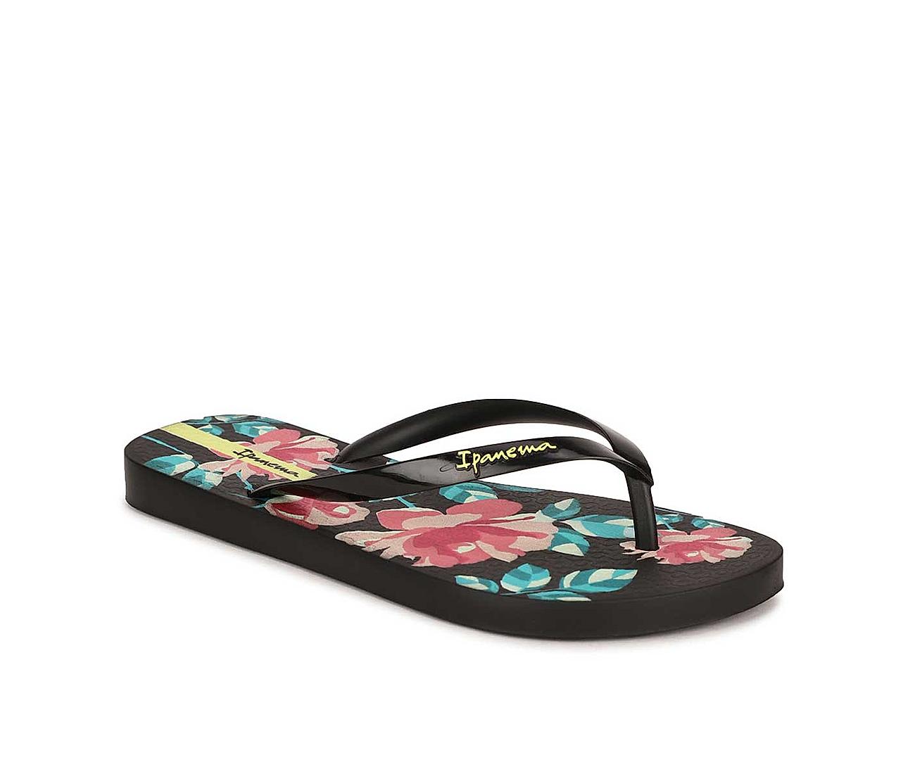 Ipanema floral flip online flops