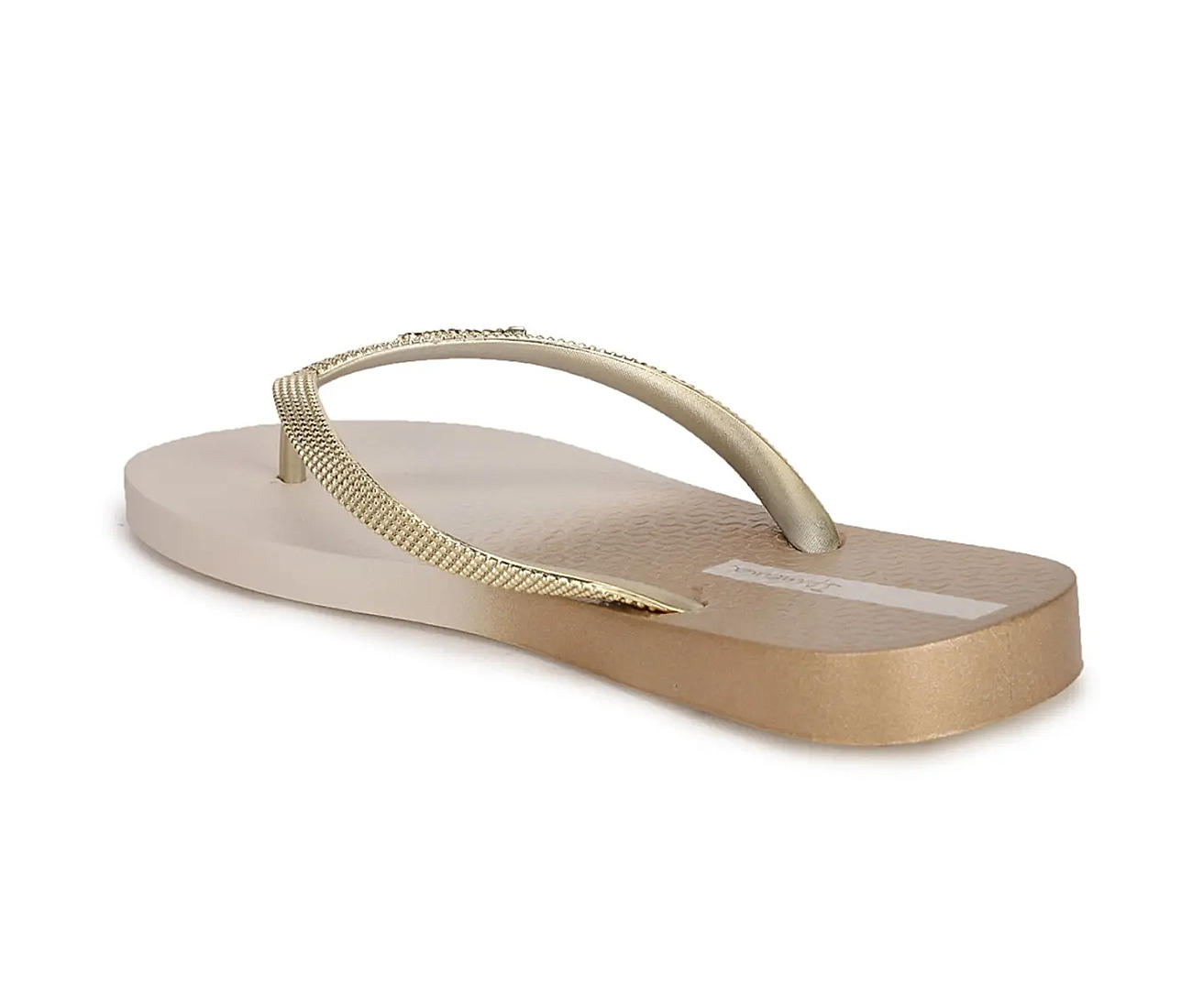 Ipanema metallic flip outlet flops