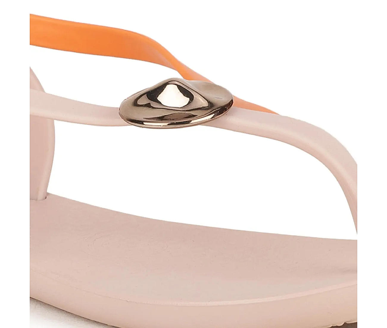 Ipanema rose gold flip flops hot sale