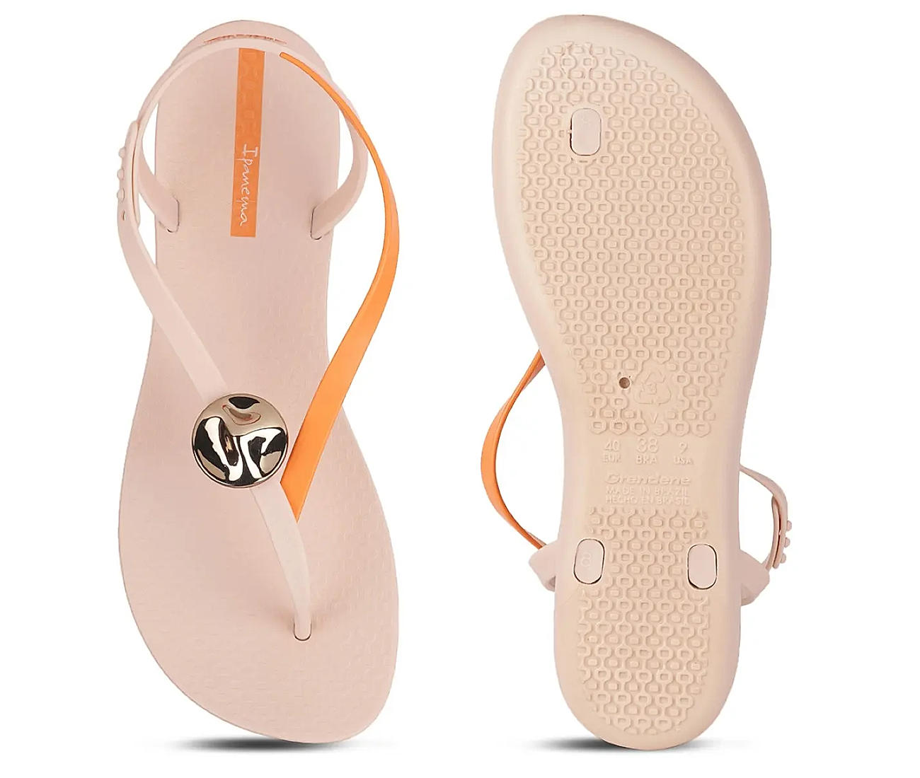 Ipanema pink store flip flops