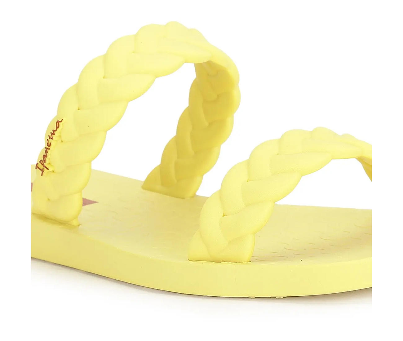 Yellow flip flop discount sandals