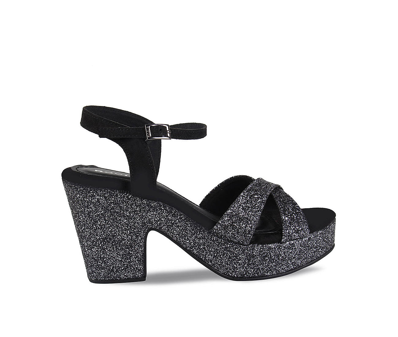 Generic Glitter Heels Women Pumps Stiletto Wedding Shoes Bride Sandals Black  @ Best Price Online | Jumia Egypt