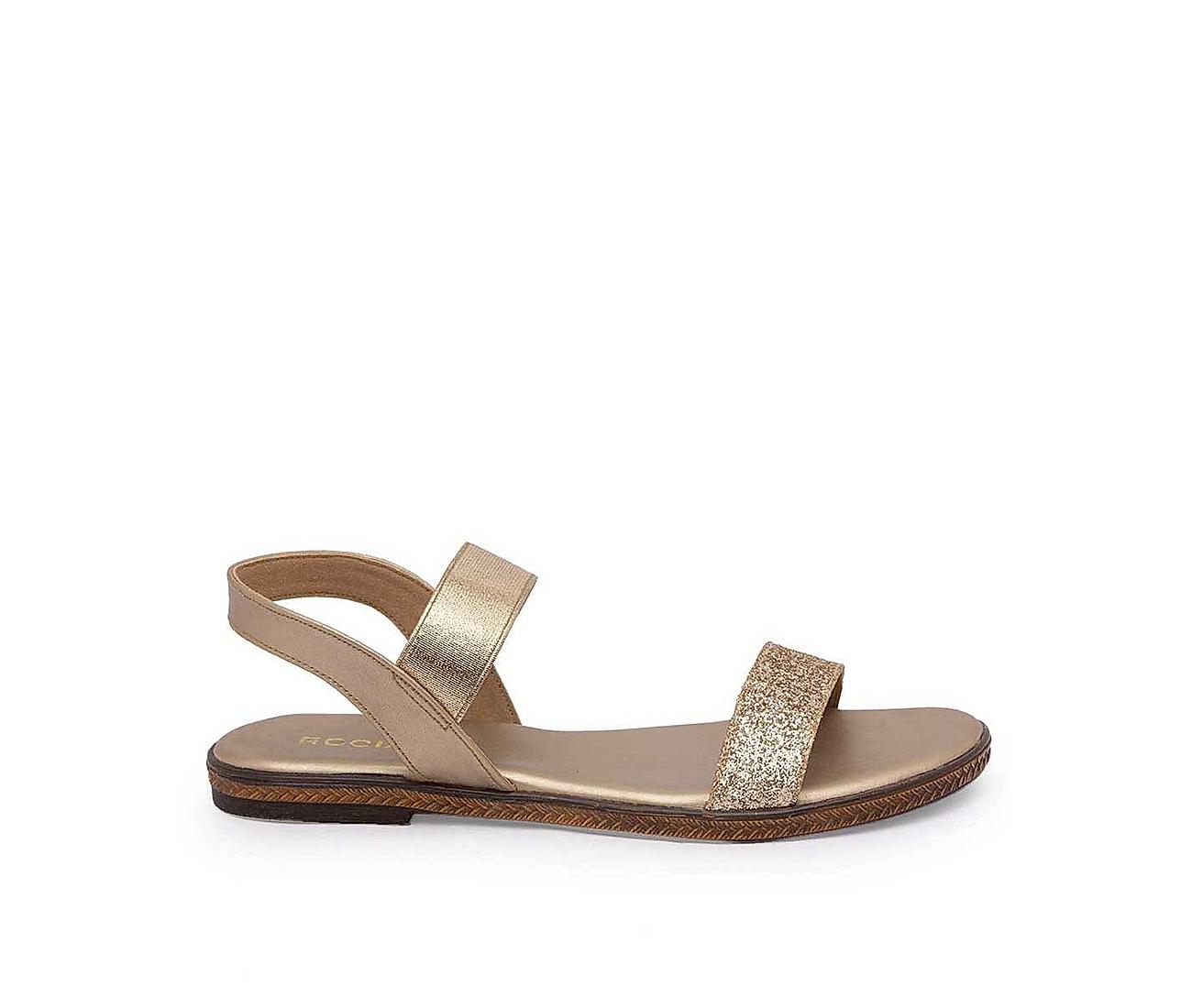 Buy Rocia Gold Women Open Toe Sandals Online at Regal Shoes |7583928