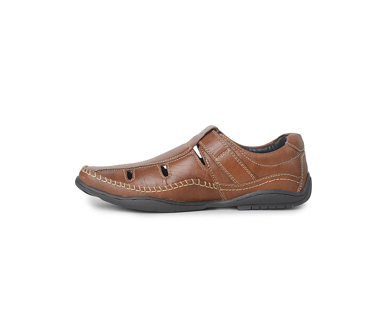 Buy Buckaroo Men Brown Leather Casual Shoes - Casual Shoes for Men 524080 |  Myntra