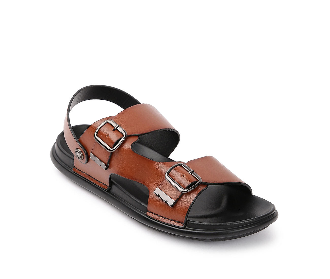 MIA Arrow Brown Leather Sandals Y233 BRN - PLNDR