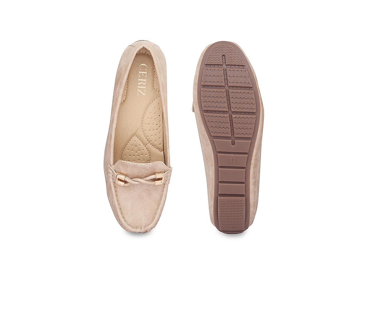 taupe loafers womens