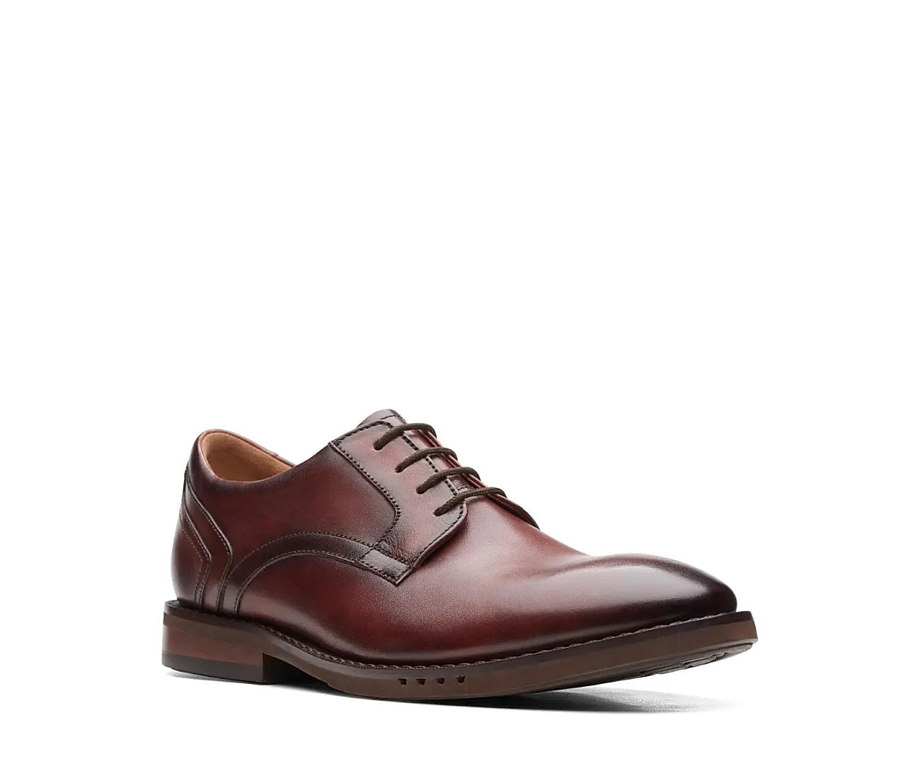 Clarks mens lace top up shoes