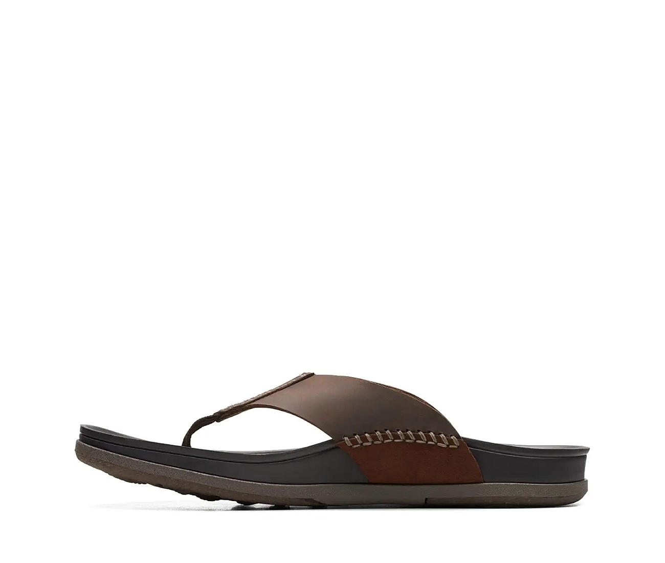 Clarks leather online slippers